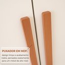 Ver imagem 7 de Guarda-Roupa Casal Reflecta 5 Portas 3 Gavetas com LED Cinamomo/Off White Austria