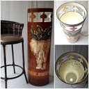 Ver imagem 2 de Luminária de Chão Coluna Elefante 96cm PVC.