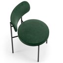 Ver imagem 2 de Kit 06 Cadeiras Estofadas para Sala de Jantar Louise L02 Couríssimo Verde - Lyam Decor