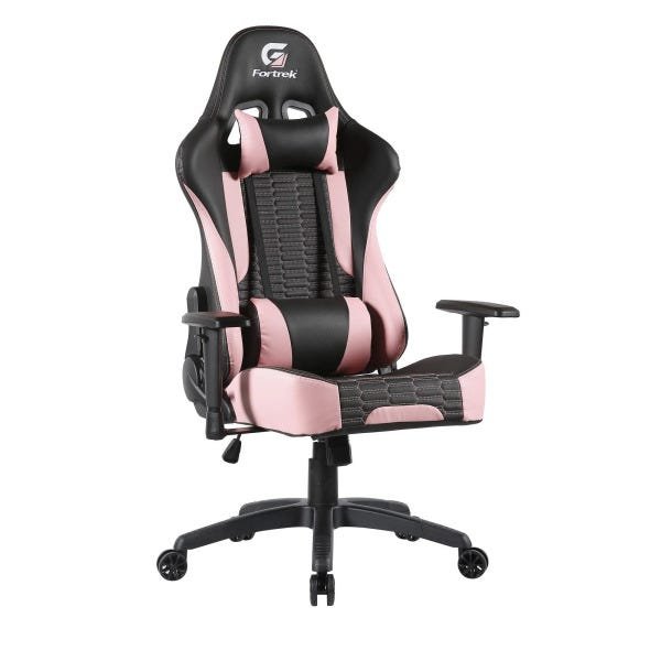 Cadeira Gamer Cruiser Preta/rosa Fortrek - 1