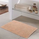 Ver imagem 5 de 4 Tapete de Banheiro Bolinha 58 X 38cm Antiderrapante Bege