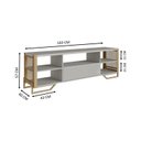 Ver imagem 3 de Rack Industrial para TV até 65 Polegadas 183cm