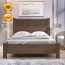 Ver imagem 4 de Cama Casal 153x118x200cm 100% MDF Premium Ripada