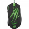 Mouse Gamer USB 3200DPI RAPTOR OM-801 Preto/Verde FORTREK - 1