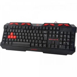 Teclado Gamer Spider GK706 Preto/Vermelho FORTREK - 2 Teclado Gamer Spider GK706 Preto/Vermelho FORTREK - 2