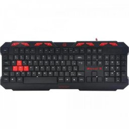 Teclado Gamer Spider GK706 Preto/Vermelho FORTREK - 1 Teclado Gamer Spider GK706 Preto/Vermelho FORTREK - 1