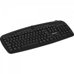 Teclado Multimídia USB MKL-101 Preto FORTREK - 2 Teclado Multimídia USB MKL-101 Preto FORTREK - 2