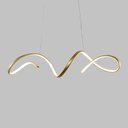 Ver imagem 2 de Lustre Pendente Taschibra Londres Led Bivolt Dourado 3000k Luz Amarela 15051070