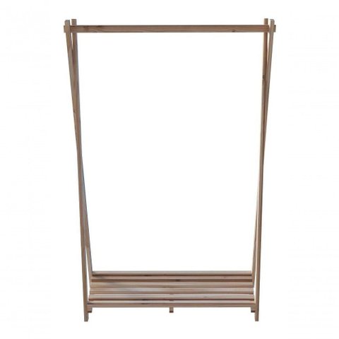Guarda Roupas Resistente Madeira Natural Alta Qualidade Multiuso