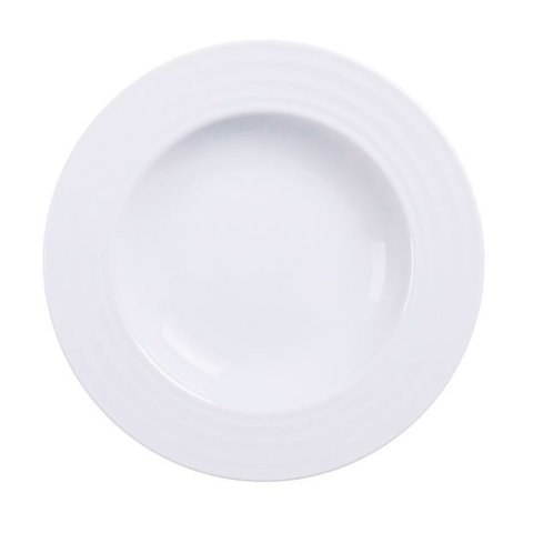 Prato Fundo Vibrare Porcelana Branco 23cm Tramontina Tramontina Delt
