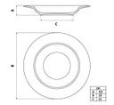 Ver imagem 2 de Prato Fundo Vibrare Porcelana Branco 23cm Tramontina Tramontina Delt