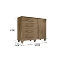 Ver imagem 4 de Cômoda Sapateira Grécia Cinamomo – Rv Móveis