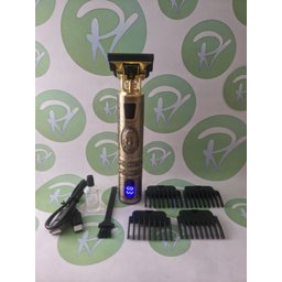 Máquina Cortar Aparador Cabelo e Barba Eletrico - BR-8112 - Profissional - Carga Rapida Tipo C - 3