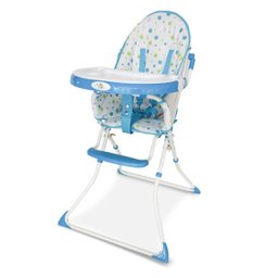 Cadeira Alimentação Bebe Flash Baby Style Azul - 1