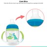 Copo De Transição Infantil Bebê Criança +6 Meses 250ML Com Alça Removível Bico de Silicone - Dinos - 3