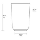 Ver imagem 4 de Copo Alto Preto Matte 110ml Neo Stoneware Porto Brasil Café Saquê Bebidas