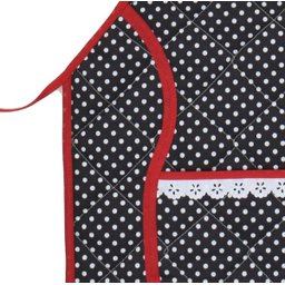 Avental de Cozinha Plastificado Com Touca Poá - 2