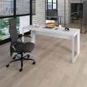 Ver imagem 1 de Mesa Escrivaninha Escritório 1,50m X 0,70m Pés Metal F5