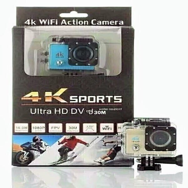 Câmera Sports Cam 4K Full HD 1080 WiFi