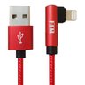 Cabo USB Lightning Iphone Super Resistente 90Graus Original - 1