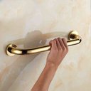 Ver imagem 2 de Barra de Apoio Idosos e Deficientes 30cm Latao Dourado