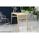 Ver imagem 5 de Aparador de Sala Jantar Bmu179 C/ Pés Madeira 135cm Branco/pinus - Brv