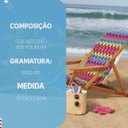 Ver imagem 4 de Toalha de Praia Aveludada Para Cadeira Banho Seca rápido:Jericoacoara