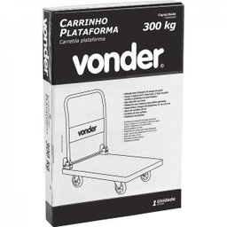 Carrinho plataforma 300 kg Vonder - 5