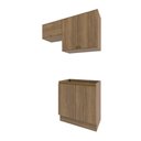 Ver imagem 4 de Lavanderia Modulada Kappesberg Celeste 3 Peças Nogueira 140cm