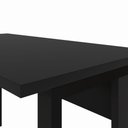 Ver imagem 7 de Escrivaninha em L 120 cm X 150 cm Home Office e Escritório Pés Metal F5 Office Cor:Preto
