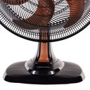 Ver imagem 4 de Ventilador de Mesa Oscilante Turbo 50cm 6 Pás Bronze 220V