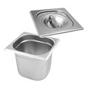 Ver imagem 3 de Cesto de Lixo 3,5lts 100% Inox C/ Alça Banheiro e Cozinha Technox