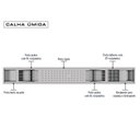 Ver imagem 5 de Calha Úmida Kitchen 6 Módulos com Porta Horta ou Gelo