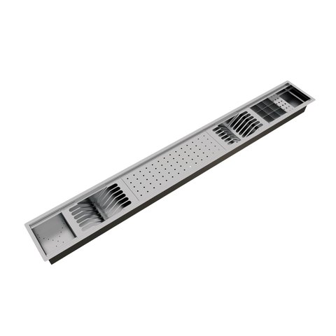 Calha Úmida Kitchen 6 Módulos com Porta Horta ou Gelo