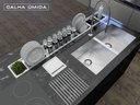 Ver imagem 4 de Calha Úmida Kitchen 6 Módulos com Porta Horta ou Gelo