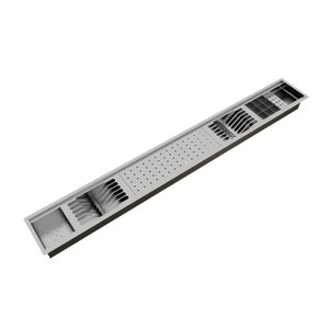 Calha Úmida Kitchen 6 módulos com porta horta ou gelo