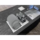 Ver imagem 2 de Calha Úmida Organizadora Lateral Quadratta Escorredor 50x40