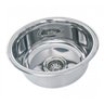 Cuba Para Cozinha Redonda De Aço Inox 304 25 X 14 Tecnocuba - 1