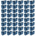 Ver imagem 1 de Kit 48 Suportes Porta Guardanapos de Mesa Trio Crippa Azul Lanchonete Restaurante