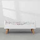 Ver imagem 4 de Berço Mini Cama Mali - Branco Fosco Abra Cadabra