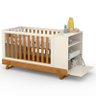 Berço Multifuncional Bkids com Guarda Roupa 3 Portas Gold Off White Freijó Eco Wood e Colchão – Mati - 3