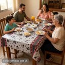 Ver imagem 3 de Tecido Toalha de Mesa Térmico Plástico Impermeável Estampa:01;Tamanho:1,40m