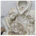 Ver imagem 3 de Fonte De Água Decorativa Cascata Anjos Luz De Led Bivolt