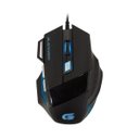 Ver imagem 1 de Mouse Gamer BLACK HAWK OM-703 Preto/Azul FORTREK
