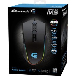 Mouse Gamer PRO M9 RGB Preto FORTREK - 8