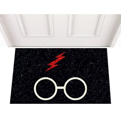 Tapete Divertido Casa dos Capachos Harry Potter 0,60 x 0,40