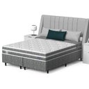 Ver imagem 3 de Conjunto Box King Mola Ensacada Prodormir Akira (193x203x46cm)