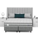 Ver imagem 4 de Conjunto Box King Mola Ensacada Prodormir Akira (193x203x46cm)