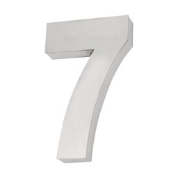 Número Residencial Inox - Nº "7" - 1