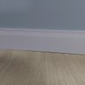 Rodapé de Poliestireno 10cm de Altura Frisado Branco - (10x1x240cm) - Formix 3d - 7